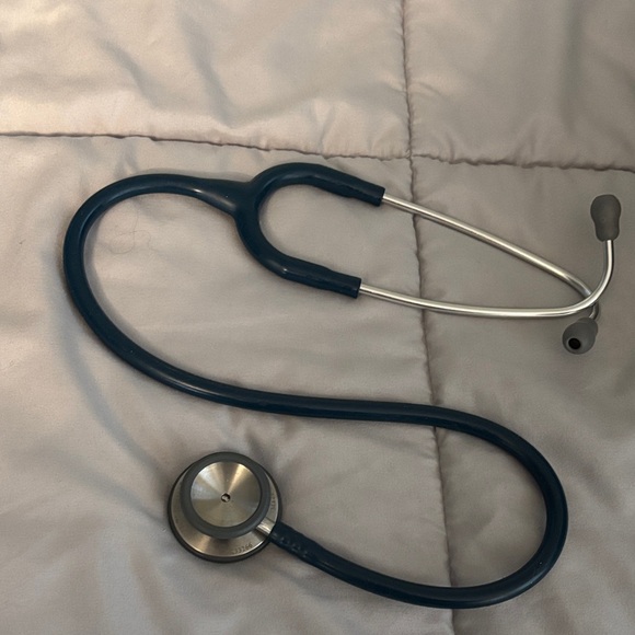 Dark green Stethoscope with Silver Accents - Picture 2 of 3